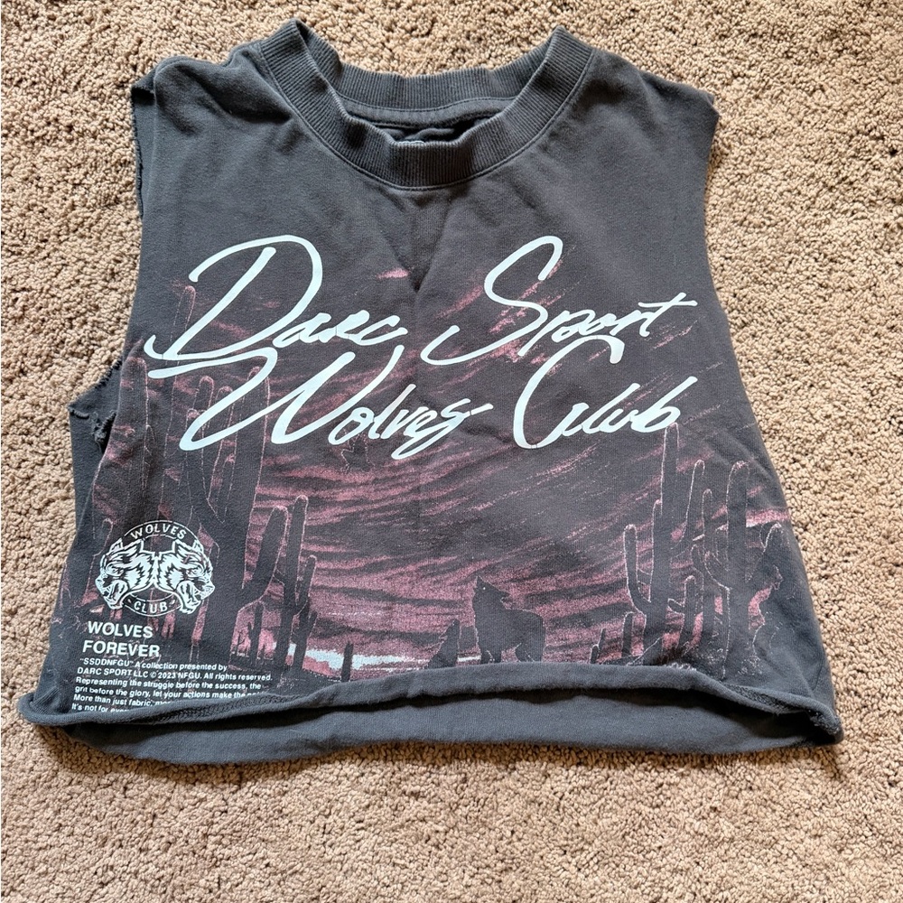 Darc Sport Wolves Club Tshirt and Cutoff Bundle - Picture 5 of 13